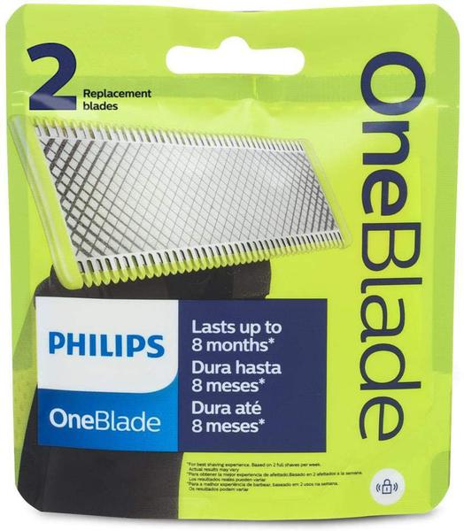 Lâmina Refil Philips OneBlade QP220/50 com 2