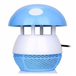 Lampada Armadilha Mata Mosquitos com Luminaria Repelente Eletrico Zika, Dengue e Insetos Voadores Azul Bivolt
