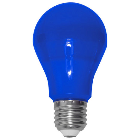 Lâmpada Bulbo Led 10W E27 Azul Bivolt Luminatti Lm212