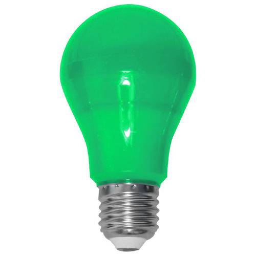Lâmpada Bulbo Led 10w E27 Verde Bivolt Luminatti Lm211