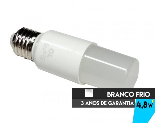 Lâmpada Compacta LED 4,8W - Branco Frio - Brand