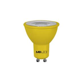 Lâmpada Dicroica LED MR16 6W Amarelo Bivolt
