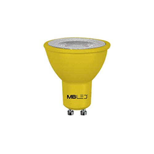 Lâmpada Dicroica LED MR16 6W Amarelo Bivolt