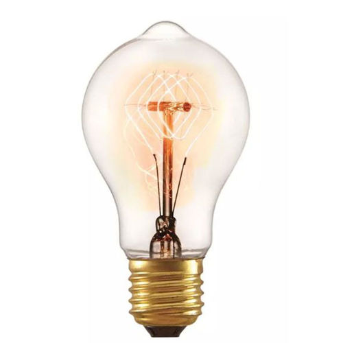 Lâmpada Edison Retrô Filamento de Carbono A19 - Mart - 127v