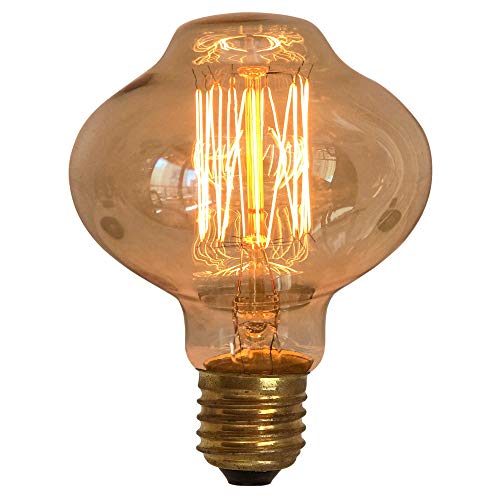 Lâmpada Incandescente com Filamento de Carbono Luz Amarela