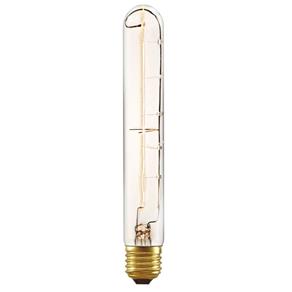 Lâmpada Industrial Edson E27 Média Transparente em Vidro - 19x2,5 Cm
