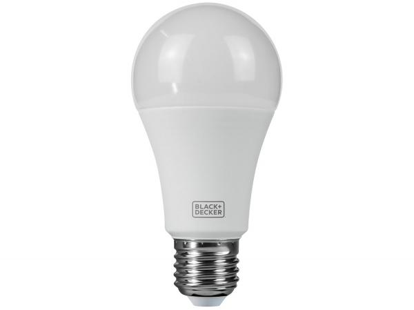 Lâmpada LED 15W 3000K Amarela Black + Decker - Bulbo A65