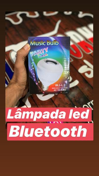 Lâmpada Led Bluetooth - Music Bulb