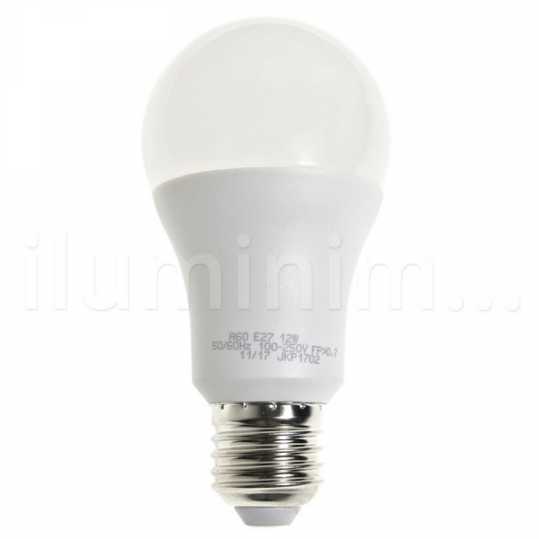 Lâmpada LED Bulbo 12W Residencial Branco Frio Bivolt - Iluminim Led