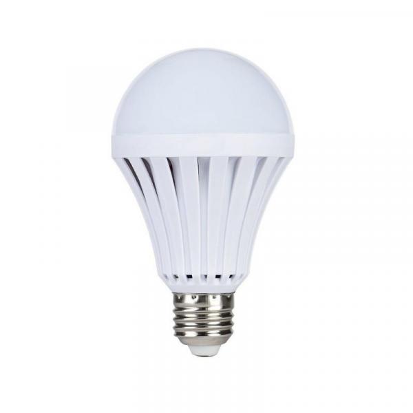 Lâmpada LED Bulbo de Emergência 9W Branco Frio - Kit Led