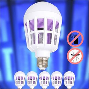 Lâmpada LED - Mata Mosquito 2 em 1 Kit 5 Peças CBRN06892