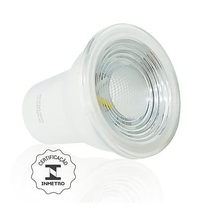 Lâmpada LED Mini Dicróica GU10 4W 6000K Bivolt Luminatti