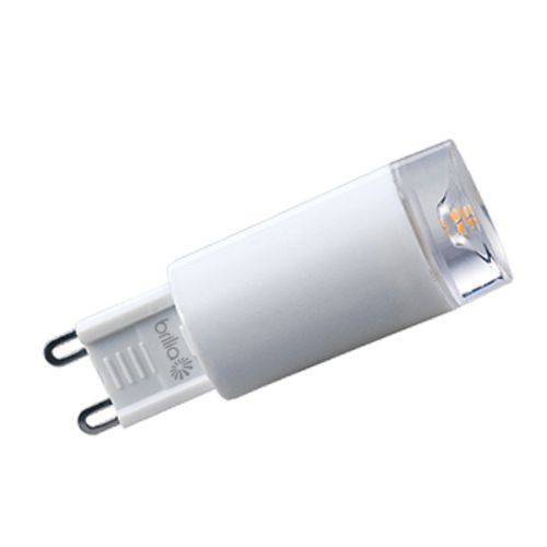 Lâmpada LED Mini G9 2,5W Bivolt 2700K Amarela - Brilia