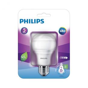 Tudo sobre 'Lâmpada LED Philips Bulbo 7W E27 Branca 6500K 25000H Bivolt (Emb. Contém 1un.)'