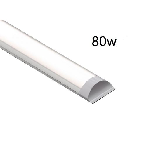 Lâmpada Luminária Linear Led Slim 2,4m Branco Frio