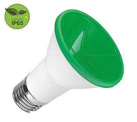 Lâmpada Par20 LED 6W Verde E27 IP65 Bivolt Luminatti