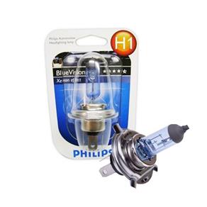 Lâmpada para Farol Blue Vision Blister com 1 Lâmp. H1 12V 55W Philips