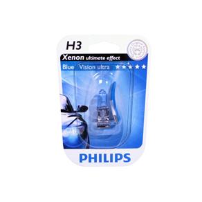 Lâmpada Super Branca Blue Vision H3 Philips (Unitário)