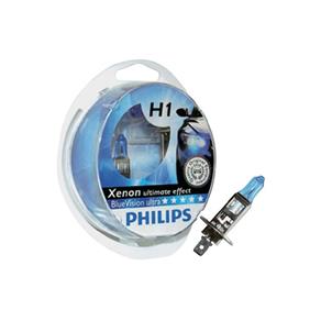 Lâmpada Super Branca Blue Vision H1 Philips (Unitário)