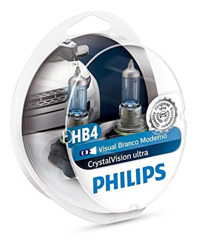 Lâmpada Super Branca Crystal Vision Ultra HB4 Philips