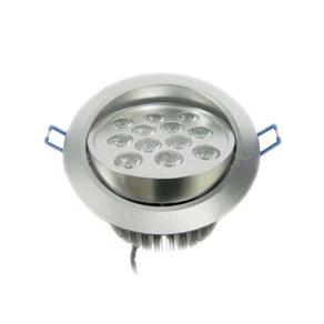 Lâmpada Super LED 12w Branco Frio Spot Embutir Alumínio - Bivolt