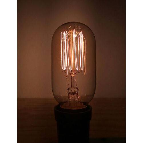 Lampada Vintage - Filamento de Carbono - T45 40w 127v E27 Altaluce