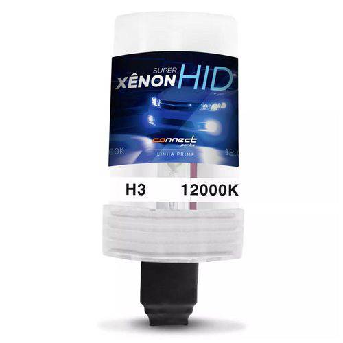 Lâmpada Xênon Reposição H3 12000K Tonalidade Azul Violeta Escuro 12V 35W