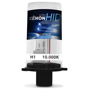 Lâmpada Xênon Reposição H1 10000K Tonalidade Azul Violeta 12V 35W