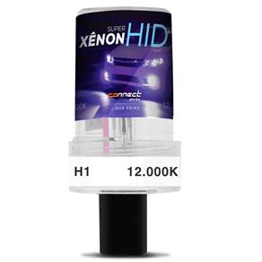 Lâmpada Xênon Reposição H1 12000K Tonalidade Azul Violeta Escuro 12V 35W