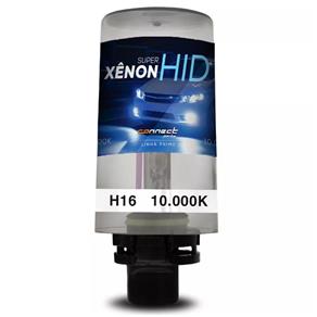 Lâmpada Xênon Reposição H16 10000K Tonalidade Azul Violeta 12V 35W