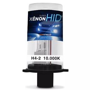 Lâmpada Xênon Reposição H4-2 10000K Tonalidade Azul Violeta