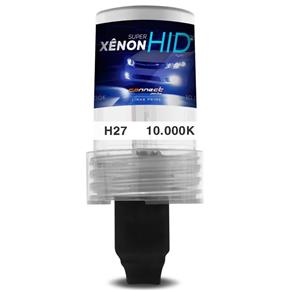 Lâmpada Xênon Reposição H27 10000K Tonalidade Azul Violeta 12V 35W