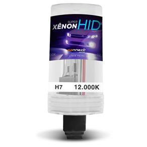 Lâmpada Xênon Reposição H7 12000K Tonalidade Azul Violeta Escura