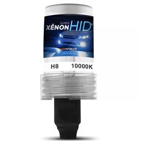 Lâmpada Xênon Reposição H8 10000K Tonalidade Azul Violeta