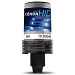 Lâmpada Xênon Reposição H9 10000K Tonalidade Azul Violeta 12V