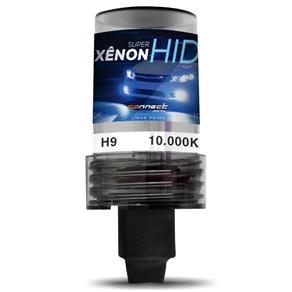 Lâmpada Xênon Reposição H9 10000K Tonalidade Azul Violeta