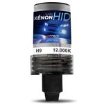 Lâmpada Xênon Reposição H9 12000K Tonalidade Azul Violeta Escuro 12V 35W