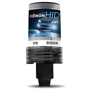 Lâmpada Xênon Reposição H9 8000K Tonalidade Azulada 12V 35W
