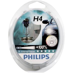 Lâmpada Xtreme Vision H4 12V 60/55W Philips