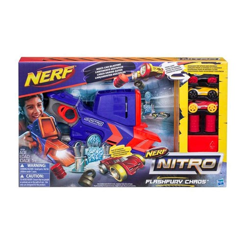 LanÃ§ador de Carros Nerf Nitro Flashfury Chaos - Hasbro - Multicolorido - Menino - Dafiti