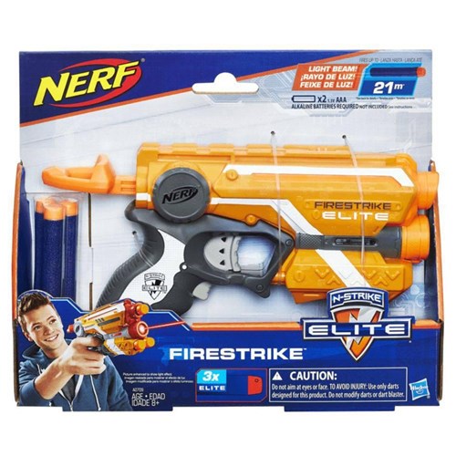 Lança Dardo Nerf Elite Firestrike Hasbro - A0709