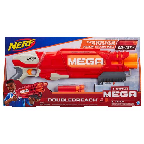 LANÇA Dardo Nerf Mega Doublebreach B9789 - Hasbro