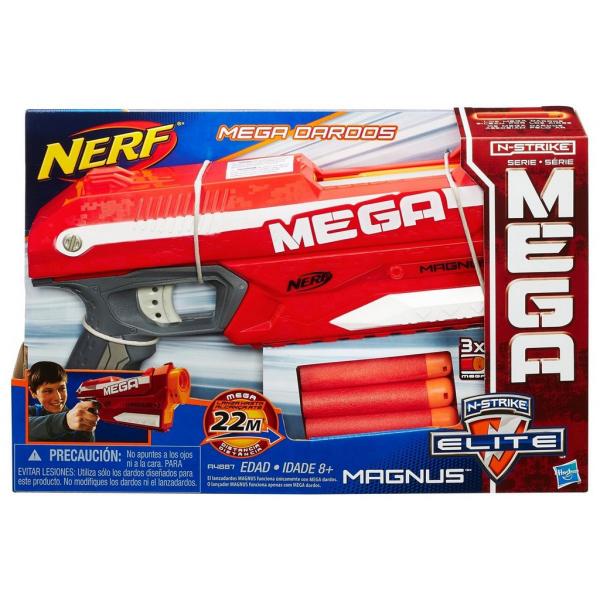 Lança Dardo Nerf Mega Magnus - Hasbro - A4887 - Hasbro