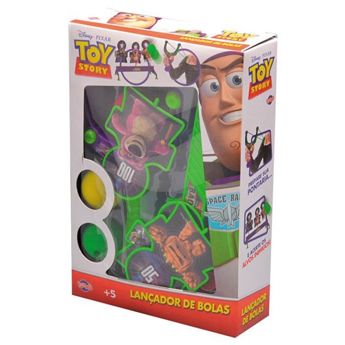 Lançador de Bolas com Alvos - Toy Story 4 - Buzz - Toyng