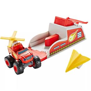 Lançador Hot Wheels Blaze Monster Mattel CGK15 - Vermelho