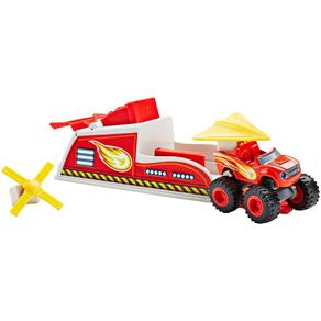 Lançador Hot Wheels Blaze Monster - Mattel