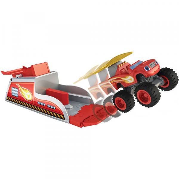 Lançador Hot Wheels Blaze Monster - Mattel