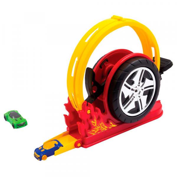 Lançador Mega Speed Amarelo - BS Toys
