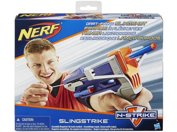 Lançador Nerf com Acessórios Hasbro - N-Strike Elite SlingStrike Slingshot