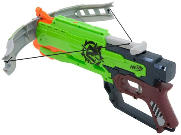 Lançador Nerf com Acessórios Hasbro Zombie Strike - Crossfire Bow